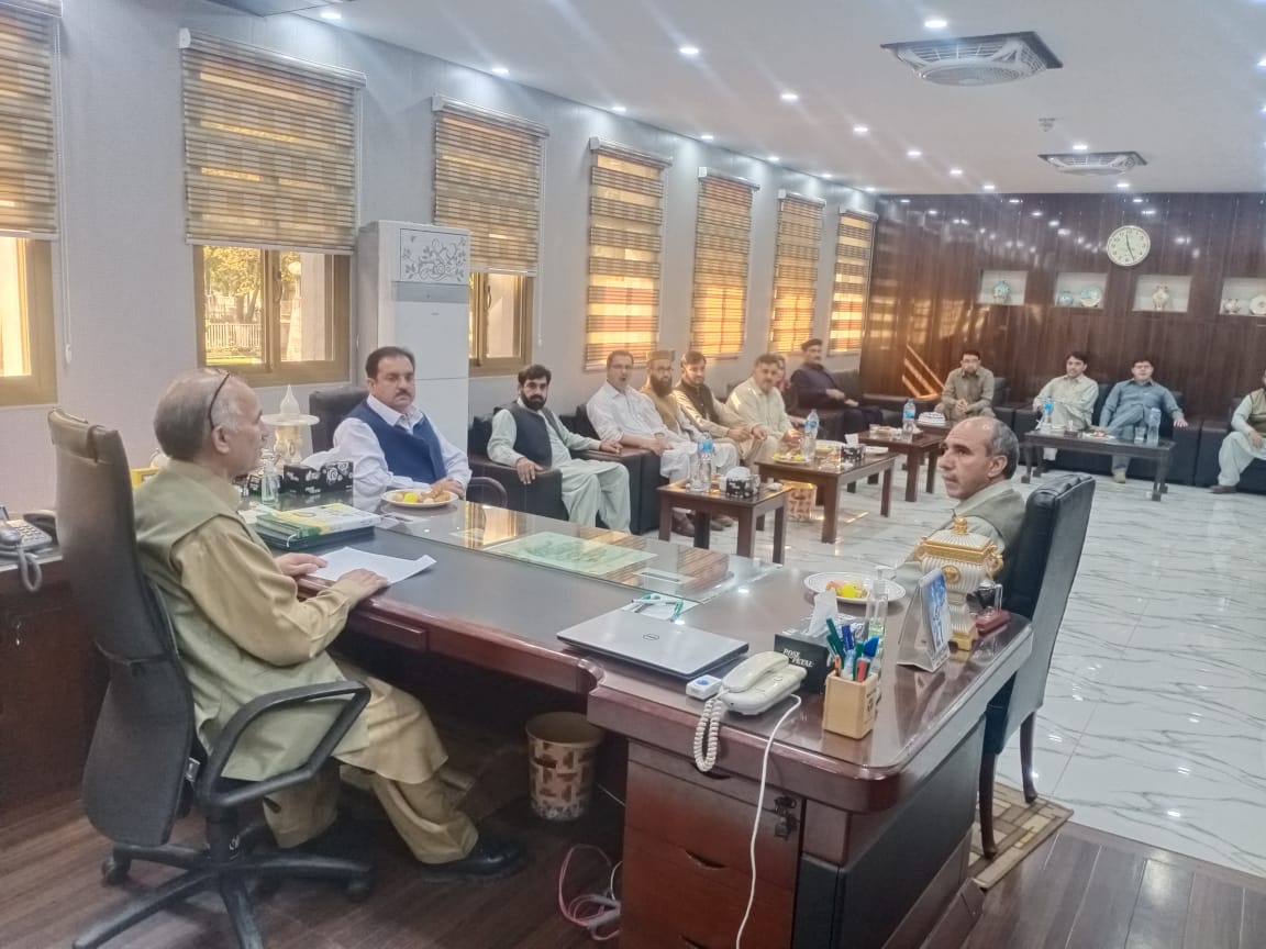 Coordination Meeting With Principals Of Affiliated Colleges Of University Of Malakand